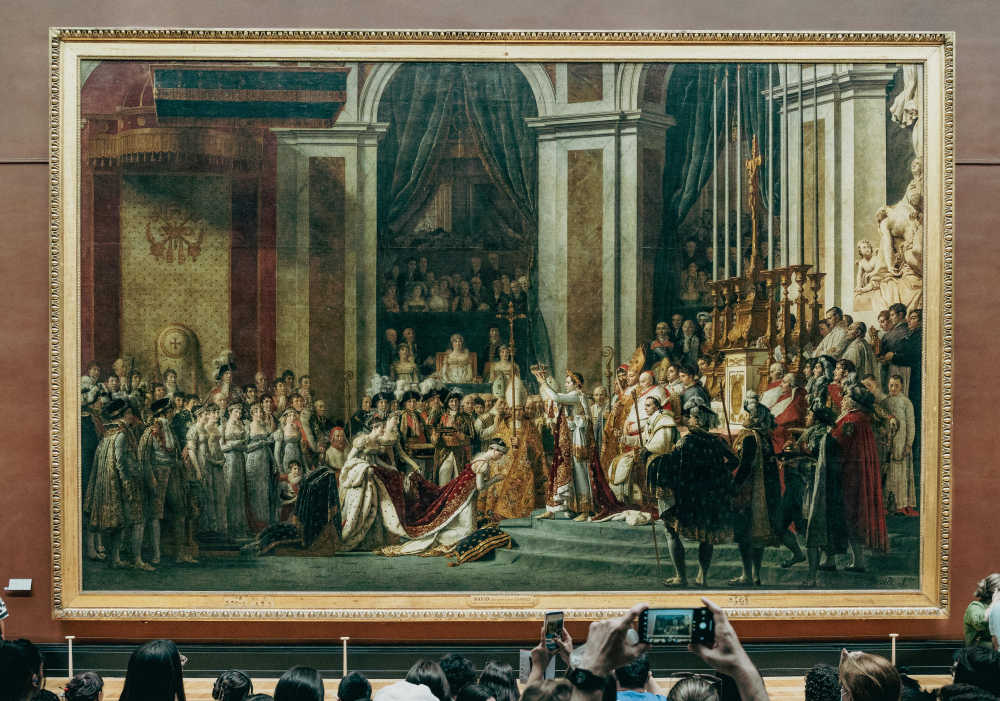 Iconic Masterpieces at The Louvre Museum CoronationofNapoleon